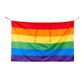 Miniatyrbild 1 av 3: Pride Rainbow Cape One Size Multicoloured Multicoloured One Size