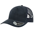 Miniatyrbild 1 av 3: Atlantis Rapper Faux Suede 5 Panel Trucker Cap One Size Navy Navy One Size