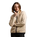 Miniatyrbild 3 av 4: Trespass Womens/Ladies Quake Läder Trim Fleece Jacka XL Ghos Ghost XL