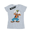 Miniatyrbild 1 av 3: Disney Dam/Kvinnor Goofy Crazy Bomull T-shirt XL Sports Grey Sports Grey XL