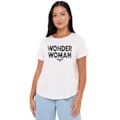 Miniatyrbild 3 av 3: Wonder Woman Dam/Dam Star Logo T-shirt XL Vintage Vit Vintage White XL
