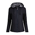 Miniatyrbild 1 av 2: Weird Fish Dam Hoodie med Full Zip, Chicoa Macaroni, Storlek 12 UK Navy 12 UK