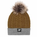 Miniatyrbild 2 av 3: Harry Potter Hufflepuff Pom Pom Beanie One Size Gul/Grå Yellow/Grey One Size