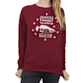 Miniatyrbild 3 av 5: National Lampoon's Christmas Vacation Dam/Damer Ät Mitt Damm Burgundy S