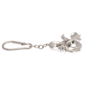 Miniatyrbild 3 av 3: Dungeons & Dragons Logotyp 3D Nyckelring One Size Silver Silver One Size