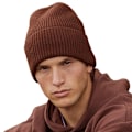 Miniatyrbild 2 av 2: Beechfield Unisex Vuxen Cuffed Oversized Beanie One Size Valnöt Walnut One Size