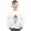 Miniatyrbild 2 av 3: Corpse Bride Boys Sketched Bride Sweatshirt 9-11 år Vit White 9-11 Years