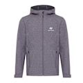 Miniatyrbild 1 av 3: Iqoniq Makalu Återvunnen Polyester Softshelljacka för Män M Vulca Vulcano Heather Grey Heather M