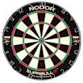Miniatyrbild 1 av 3: Nodor Supabull II Dartboard One Size Svart/Gul/Röd Black/Yellow/Red One Size