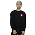 Miniatyrbild 2 av 3: It Chapter 2 Herr Ballong Hjärta Bröst Tryck Sweatshirt XL Svart Black XL
