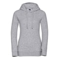 Miniatyrbild 1 av 3: Russell Womens/Ladies Authentic Hoodie 10 UK Light Oxford Light Oxford 10 UK