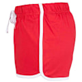 Miniatyrbild 3 av 3: Skinni Fit Dam/Dam Retro Shorts 12 UK Röd/Vit Red/White 12 UK