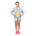 Miniatyrbild 4 av 5: Disney Princess Girls Classic Belle Sweatshirt 5-6 år Sport Sports Grey 5-6 Years