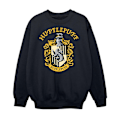 Miniatyrbild 1 av 6: Harry Potter Pojkar Hufflepuff Sweatshirt 7-8 År Svart Black 7-8 Years