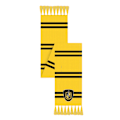Miniatyrbild 1 av 2: Harry Potter Hufflepuff Vinterhalsduk One Size Gul/Svart Yellow/Black One Size