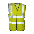 Miniatyrbild 1 av 2: Absolute Apparel Hi Vis Väst för Herr 4XL Saturn Gul Saturn Yellow 4XL