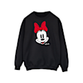 Miniatyrbild 1 av 3: Disney Herr Minnie Mouse Distressed Face Sweatshirt XL Svart Black XL