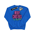Miniatyrbild 1 av 5: National Lampoon's Christmas Vacation Girls Kiss My Ass Sweatshirt Royal Blue 12-13 Years