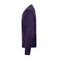 Miniatyrbild 3 av 4: Henbury Herr Bomull Akryl V-ringad Sweatshirt L Lila Purple L
