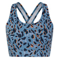 Miniatyrbild 1 av 3: Dare 2B Dam/Dam Swift II Animal Print Sport-BH L Niagar Niagara Blue L