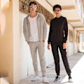Miniatyrbild 2 av 2: Skinnifit Herr Slim Cuffed Joggingbyxor/Trousers M Svart Black M