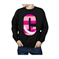 Miniatyrbild 3 av 3: Disney Boys Alphabet A Is For Alice Sweatshirt 9-11 År Svart Black 9-11 Years