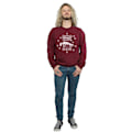 Miniatyrbild 4 av 5: National Lampoon's Christmas Vacation Herr Eat My Dust Sweatshirt Burgundy S