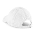 Miniatyrbild 2 av 2: Beechfield Unisex Vuxen Autentisk Basebollkeps En Storlek Mjuk Vit Soft White One Size