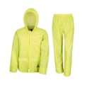 Miniatyrbild 1 av 2: Result Unisex Vuxen Vattentät Jacka Och Byxor Set L Neon Y Neon Yellow L