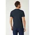 Miniatyrbild 2 av 3: Burton Herr T-shirt med Morfar-Krage Storlek L Marinblå Navy L