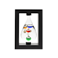 Miniatyrbild 1 av 3: Wm.Widdop Teardrop Galileo i träram One Size Svart Black One Size