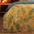 Miniatyrbild 3 av 4: Furn Mazari Påslakan Set King Senapsgul Mustard Yellow King