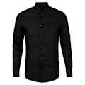 Miniatyrbild 1 av 4: NEOBLU Herr Blaise Micro Twill Långärmad Skjorta XL Dee Deep Black XL