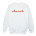 Miniatyrbild 1 av 4: Disney Winnie The Pooh Hunny Line Sweatshirt för pojkar 7-8 år Vit White 7-8 Years