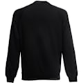 Miniatyrbild 2 av 2: Fruit Of The Loom Barnkläder Unisex Raglanärm Sweatshirt (2-pack) Black 7-8