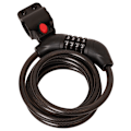 Miniatyrbild 2 av 3: Dare 2B Coil Cykellåskabel 1,4m Svart Black 1.4m