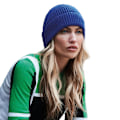 Miniatyrbild 2 av 2: Beechfield Engineered Knit Ribbed Beanie One Size Bright Royal Bright Royal One Size