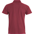 Miniatyrbild 2 av 4: Clique Herr Basic Polotröja 4XL Burgunder Burgundy 4XL