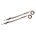 Miniatyrbild 3 av 3: Shires Nylon Web Häst Sidotygel (2-pack) One Size Brun Brown One Size