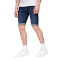 Miniatyrbild 3 av 3: Henleys herr Flex Denim Shorts 36R mörk tvätt Dark Wash 36R