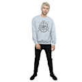 Miniatyrbild 4 av 5: Harry Potter Herr Hogwarts Badge Wands Sweatshirt 3XL Sports Grå Sports Grey 3XL