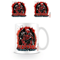 Miniatyrbild 3 av 4: Deadpool Smoking Gun Mugg En Storlek Vit/Röd/Svart White/Red/Black One Size