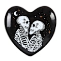 Miniatyrbild 1 av 3: Something Different Skelettpar Trinket Skål En Storlek Svart Black/White/Gold One Size
