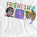 Miniatyrbild 3 av 5: IF Unisex Vuxen Imagine This Squares T-Shirt XL Vit White XL