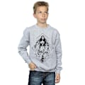 Miniatyrbild 2 av 3: Corpse Bride Boys Sketched Bride Sweatshirt 3-4 år Sports Grå Sports Grey 3-4 Years