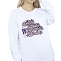 Miniatyrbild 3 av 4: Willy Wonka Damdrömmare Text Sweatshirt M Vit White M