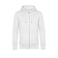 Miniatyrbild 1 av 2: B&C Herr King Zipped Hooded Sweat 4XL Vit White 4XL