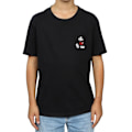 Miniatyrbild 3 av 5: Disney Boys Mickey Mouse Kickin Retro Chest T-Shirt 7-8 år B Black 7-8 Years