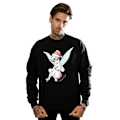 Miniatyrbild 2 av 5: Disney Mens Tinkerbell Jul Fe Sweatshirt S Svart Black S
