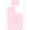 Miniatyrbild 1 av 4: Bedding & Beyond Stars Lakanset Enkelsäng Rosa/Vit Pink/White Single